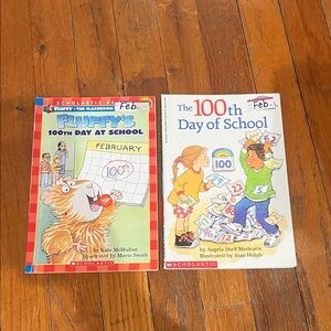 Scholastic Colorful 100th Day School Book Set